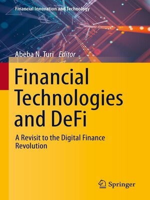 cover image of Financial Technologies and DeFi